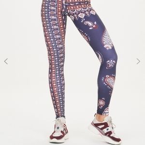 The Upside Fortune Paisley yoga pants leggings